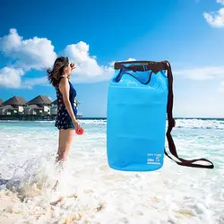 Водонепроницаемый мешок открытый поставки пляж дрейфующих Водонепроницаемый складной 2L гидратации пакет настраиваемый