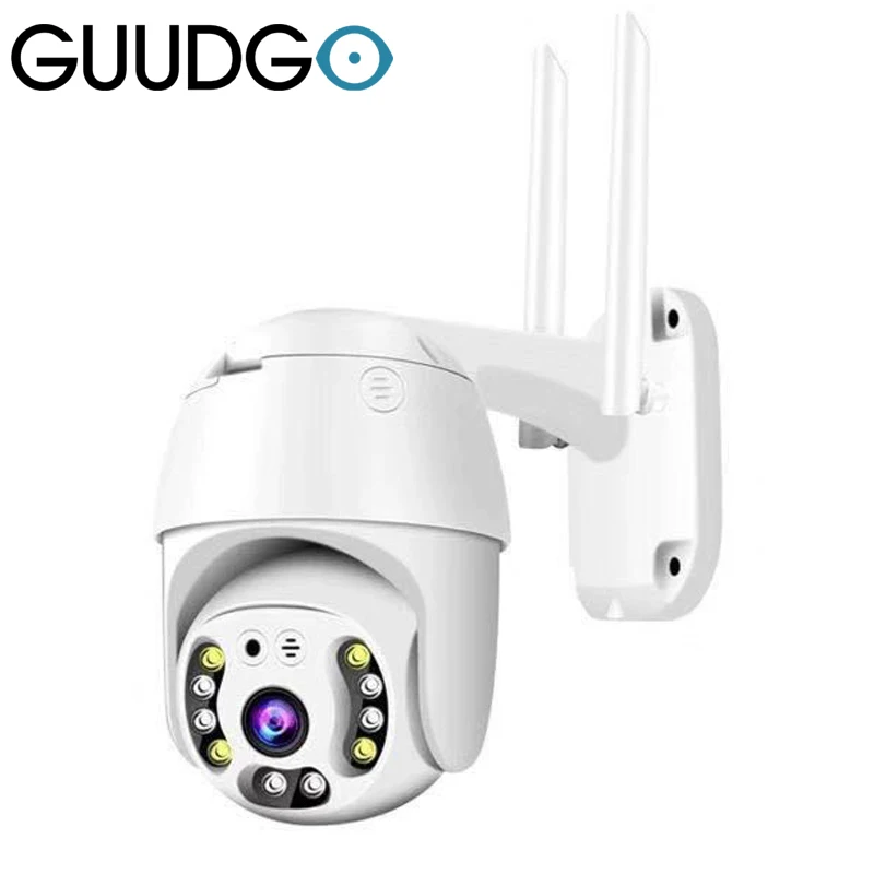 GUUDGO 1080P AI распознавания лиц умный IP Камера 10 светодиодный купольная Скорость
