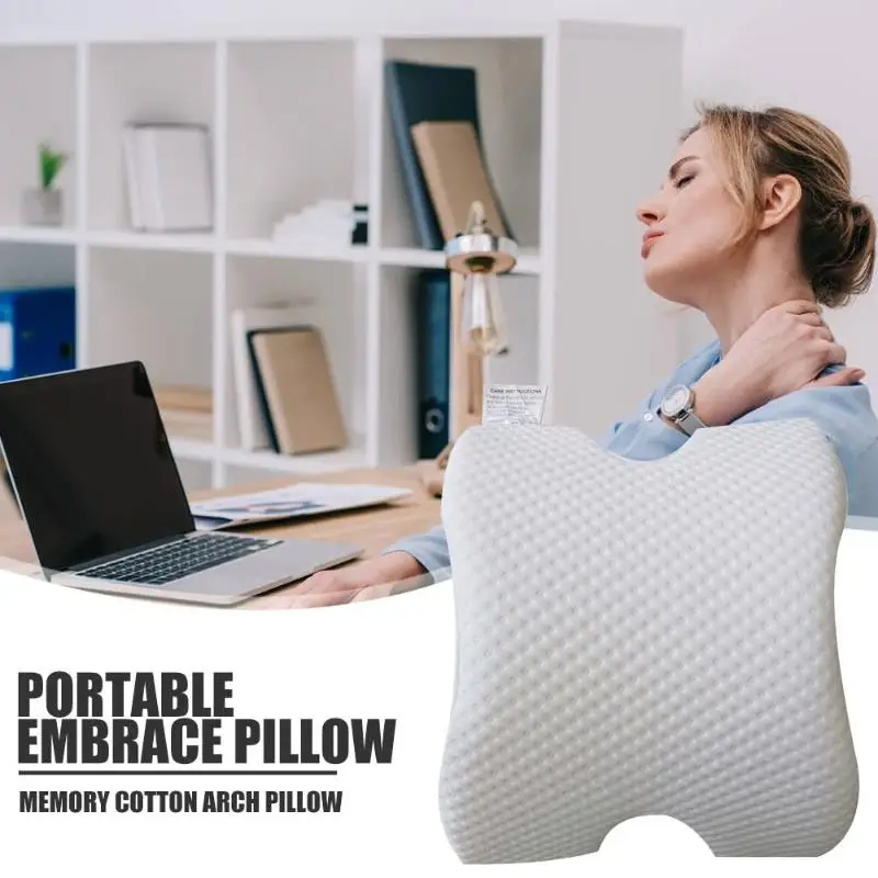 New Design Memory Foam Couple Sleep Pillow Memory Slow Rebound Pressure Pillow New Anti-Hand paralysis Pillow Nap Pillow