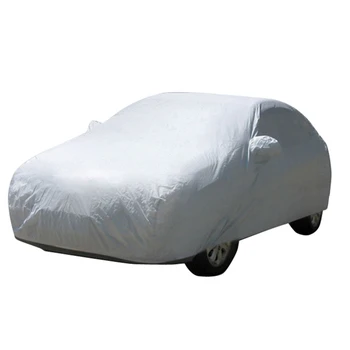 

Hot 1PC UNIVERSAL Anti UV RAIN Styling Sunshade Heat Protection Dustproof OUTDOOR FULL CAR COVER Size XXL