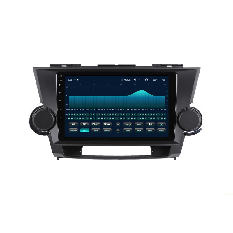 Top 10.1" 2G RAM 32G ROM Android Car DVD Video Player GPS For Toyota Highlander 2009 2010 2011 2012 2013 audio car radio stereo 17