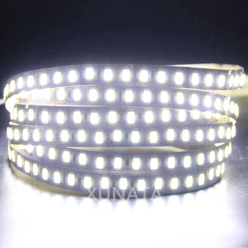 DC12V 5630 SMD светодиодный светильник 120 светодиодный s/m не водонепроницаемый гибкий светодиодный ленточный светильник+ разъем постоянного тока 0,5 м 1 м 2 м 3 м 4 м 5 м
