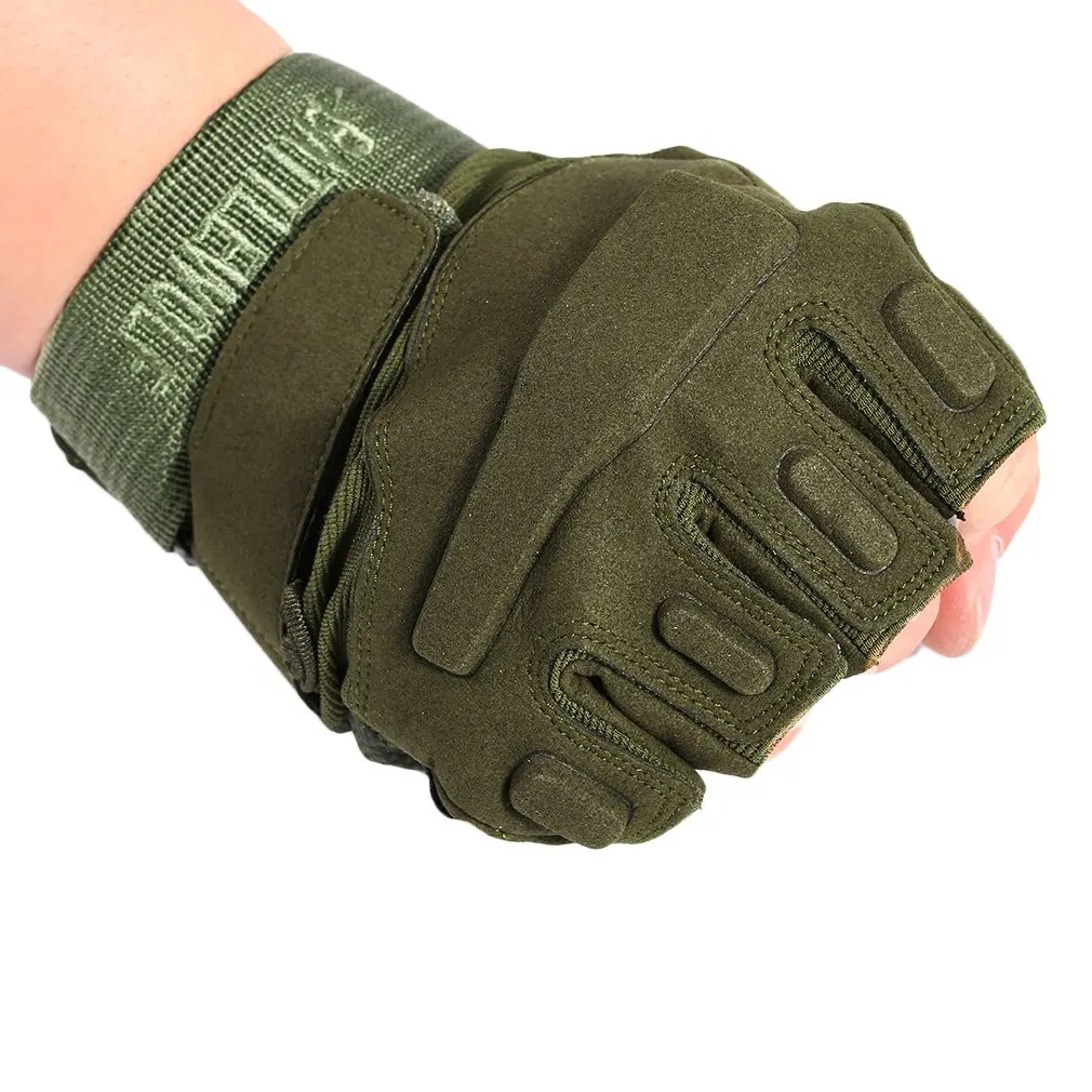 Практичные мужские Перчатки для фитнеса в тренажерном зале с половинными пальцами для тяжелой атлетики спортивные перчатки активный