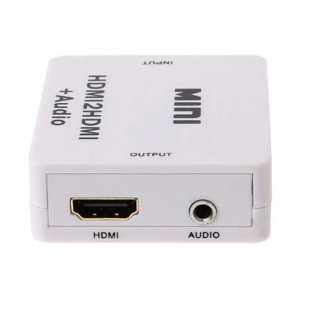Портативный размер 3,5 мм HDMI/HDMI+ аудио конвертер сплиттер цифро-аналоговый адаптер переходник USB для HDTV