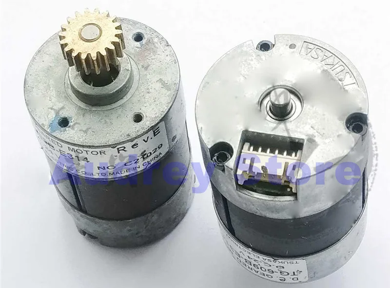 Импортная разборка Tsukasa DC щетка бесплатно редкоземельный двигатель tg-609b-e314 DC24V