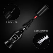 Pinpai Маникюр zhan zuan jiao УФ печать Алмазная наклейка Цветок Клей для изготовления украшений булавка кисть двойного назначения dian zuan jiao горячая распродажа