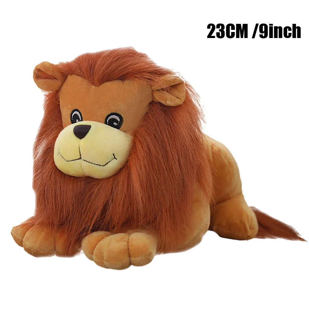 Светильник Lifelike Lions Friend, коричневый Детский плюшевый игрушечный животный, 9 дюймов, детские подарки, мягкие животные, кукла для детей
