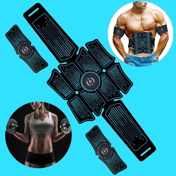 

EMS Gym Muscle Electro Stimulator Electrostimulator Abdominal ABS Electric Massager Training Sport Fitness Machine Building Body