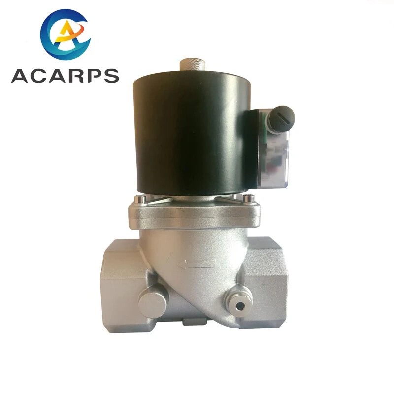 

1/2" Normally Closed Stainless Steel Lpg Natural Gas Solenoid Valve