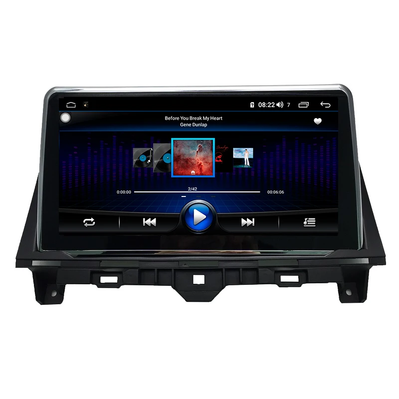 2.5D 1920X1080 9,66 дюймов Android 8,1 Gps навигация Мультимедиа Радио Android для 2008-2012 Honda Accord 8