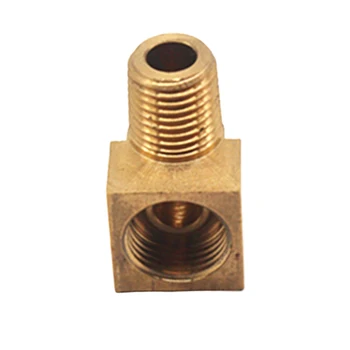 

Brass 90 Degree Stret Elbow 1/4'M To 5/8'-18 for Fuel Oil Air Water Fitting