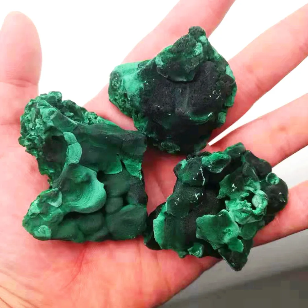 Malachite mineral crystals (5)