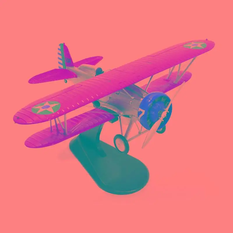 Хобби мастер Боинг P-12E 308 разведчик 1/48 литой самолет модель самолета