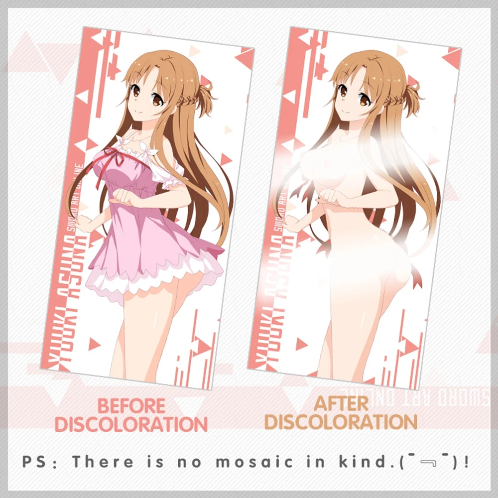 Yuuki Asuna Sword Art Online Towel Microfiber Bath Shower Facecloth Washcloth
