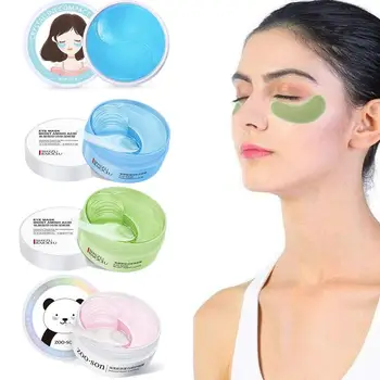 

60PCS Cartoon Eye Masks Patches Collagen Moisturizing Serum Dark Circle Skin Care