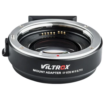 

Wholesale EF-M2II speed Booster Adapter Focal Reducer Auto-focus 0.71x for Canon EF mount lens to Panasonic Olympus M43 camera