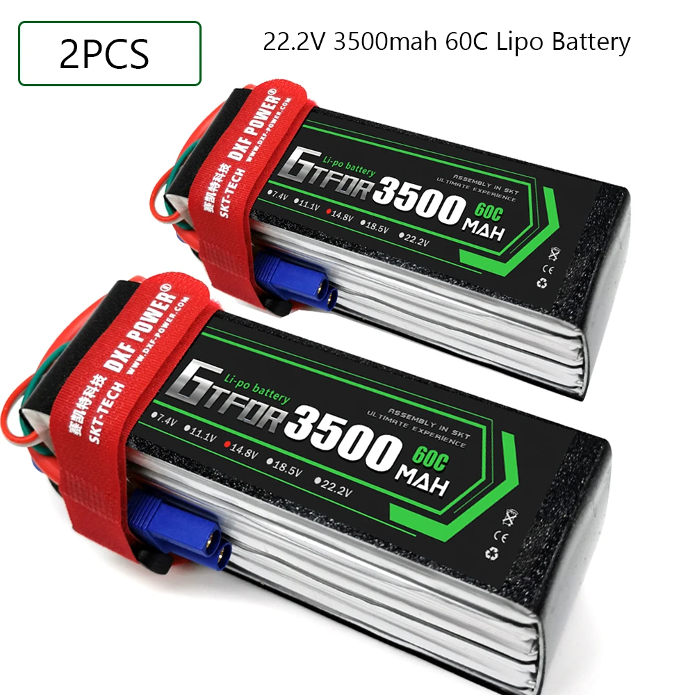 GTFDR 3500 мАч 22 2 в 60C-120C Lipo батарея 6S XT60/DEANS/XT90/EC5 для AKKU дрона FPV грузовика четыре axi