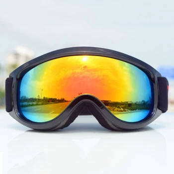 

Professional Anti-fog Ski Mask Glasses Ski Goggles Windproof Skiing Eyewear For Men Women Snow Snowboard Goggle AH01