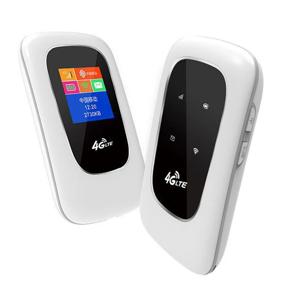 

Mini Mobile 10 Users LTE Networking 150Mbps Wifi Router USB 4G Portable Computer LCD Wireless Sim Card Slot Unlocked