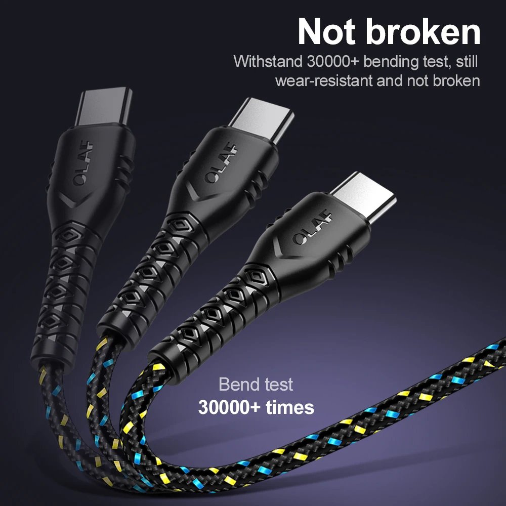USB кабель для мобильного телефона 3 м 2 м 1 м Быстрая зарядка usb type C кабель для samsung зарядное устройство для передачи данных Micro USB кабель для huawei Xiaomi