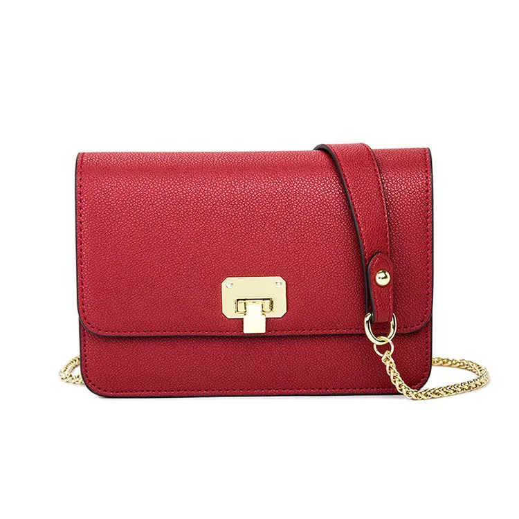 

Chain Bag Single-shoulder Bag for Women New Style 2019 Online Celebrity Small Black Bag Textured Shoulder Bag Women's