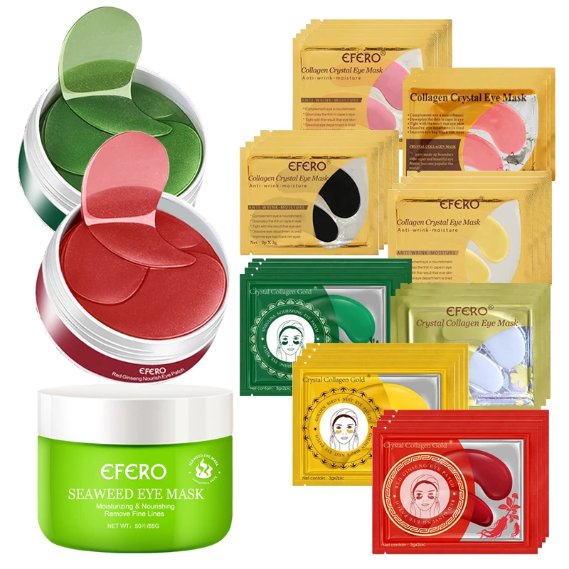 

Eye Masks Collagen Eye Patches Remover Dark Circle Anti Wrinkle Moisturizing Under Eye Sleeping Mask Face Care Eye Masks Gel Pad