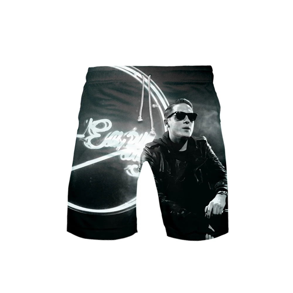 Американский рэппер G-Eazy 3D летние пляжные шорты Свободные повседневные Джералд Эрл гиллум молодых Джералд мужские/Детские Модные трендовые популярные шорты