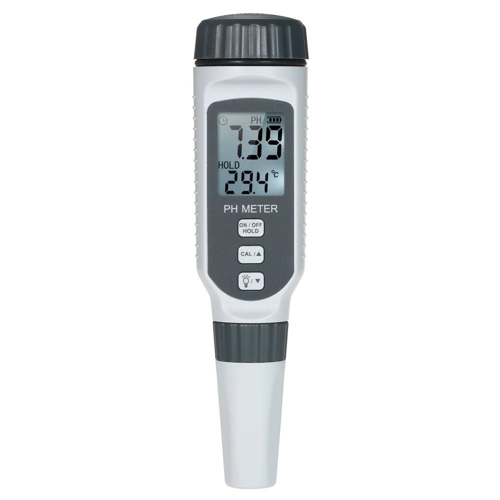 Умный датчик, высокая точность, портативный pH тестер качества воды, Профессиональный Тип ручки, рН-метр, ацидометр