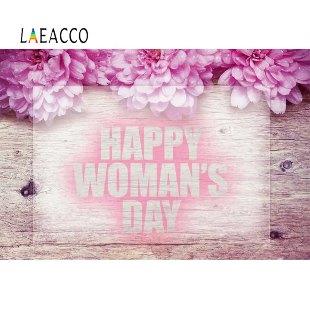 Laeacco фотофоны Happy women's Day Blossom Flowers ПОРТРЕТНАЯ ФОТОГРАФИЯ фоны