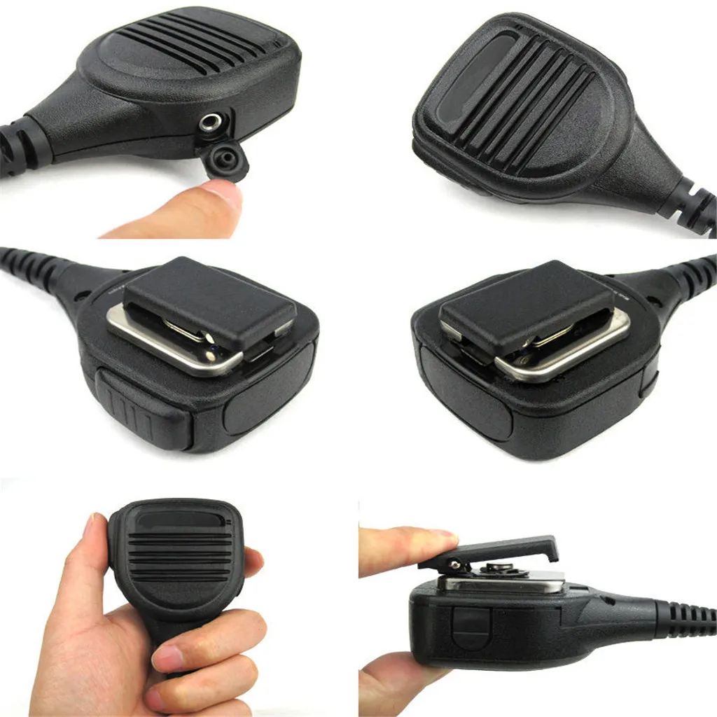 Для Baofeng RD-5R, DM-5R, UV-5R непромокаемый 2PIN микрофон плечевой динамик микрофон для GD 77, GD-77S