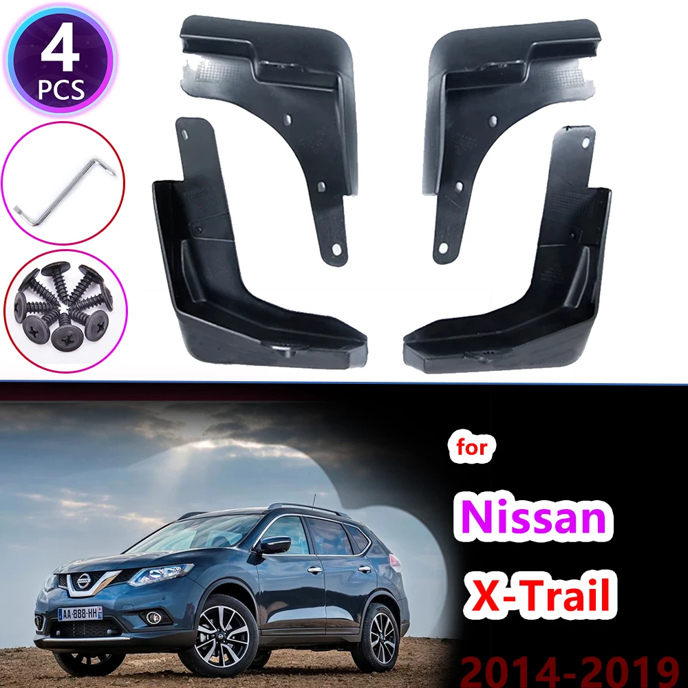 Брызговики для Nissan X-Trail T32 2014-2019 грязеотталкивающие щитки брызговики