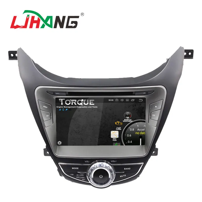 Clearance LJHANG Android 9.0 Car DVD Player For Hyundai Elantra Avante I35 2010 2011 2012 2013 Car Radio Multimedia Stereo GPS Wifi 8 Core 1
