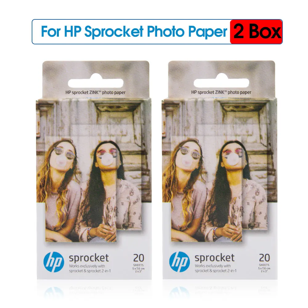 2 коробки цинкованные Фотобумага совместимый для HP цепное колесо &amp звездочки