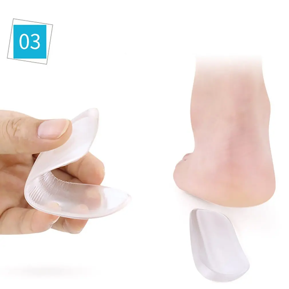 Коррекция внутреннего и внешнего каблуке клиновидная Подушка для спины массаж ног стельки для мужчин и женщин X-Тип уплотнительное ноги