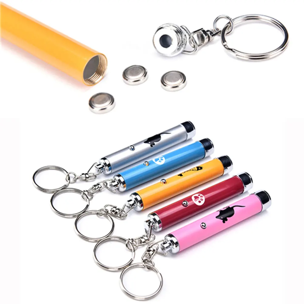 Pet Cat LED Light Laser Toy Cat Laser Pointer Pen Bright Animation Mouse Fishbone Projection Interactive Cats Laserpointer Toys