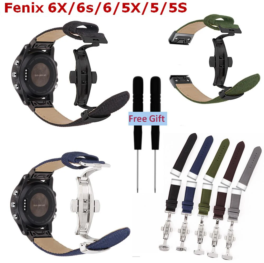 Умный Браслет ремешок для Garmin Fenix 5X 5S 5 ремешок для часов быстросъемный ремешок для Garmin Fenix 5X/Fenix 6 S/Fenix 6 часы браслет