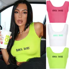 Летняя Сексуальная Женская майка, облегающая модная майка, простая майка без рукавов, базовая футболка, майка для спортзала, Спортивная укороченная майка, топы