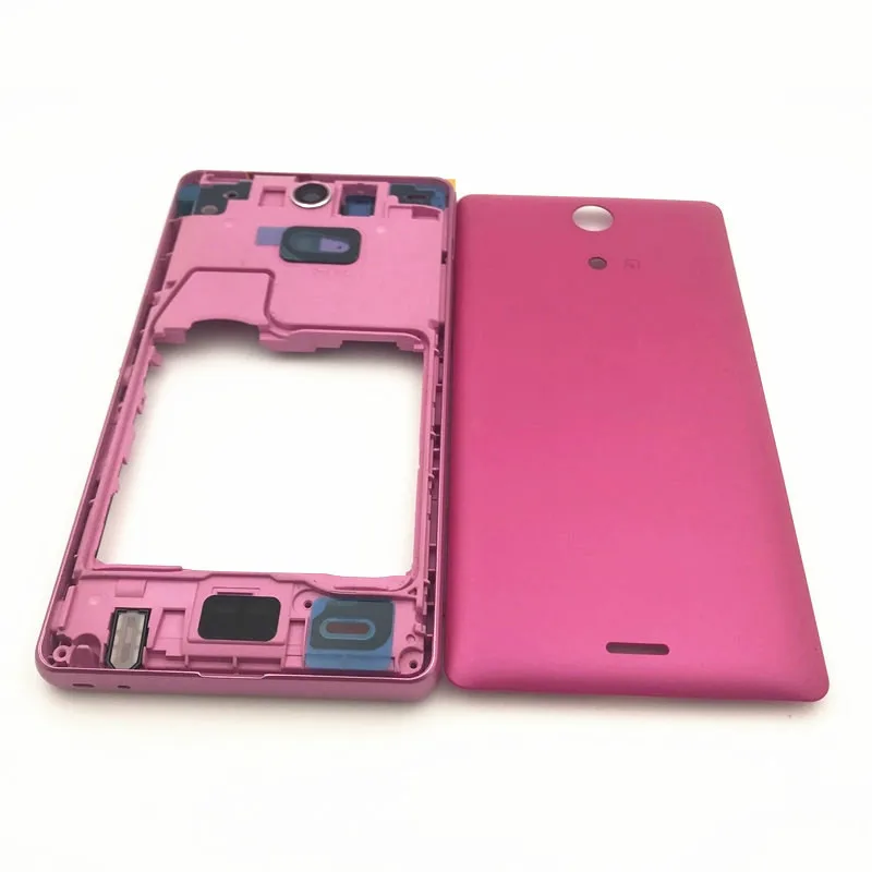 Полный корпус для Sony Xperia ZR M36H C5502 C5503 Крышка батарейного отсека задняя крышка