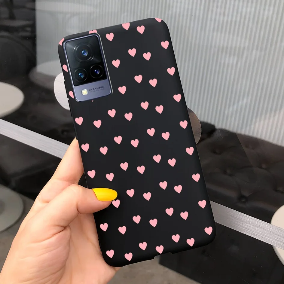 Couple Love Heart Soft TPU Phone Case - Romantic Design Back Cover s