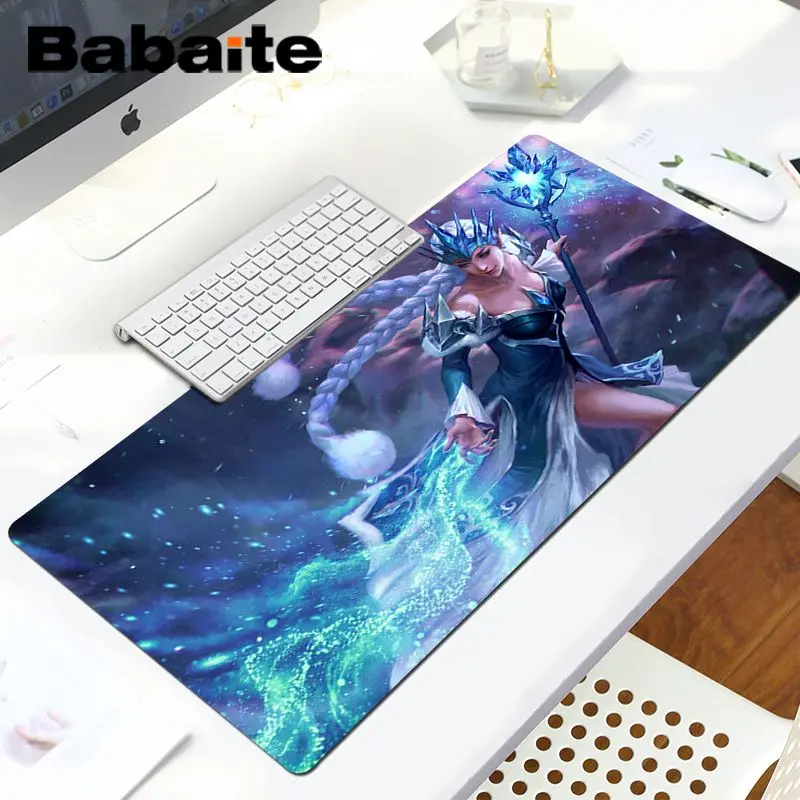 LockEdge 30x80cm Babaite, сексуальные игровые коврики для девушек, коврик для мыши, комфортный коврик для мыши, игровой коврик для мыши, игровой коврик для мыши - Цвет: LockEdge 30x80cm