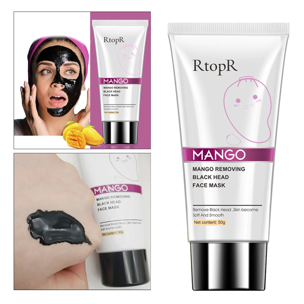 Blackhead Removal Treatment Acne Pores Mask Whitening Cream Peeling Mask T Zone Care Oil-control Skin Care Pore Strip Mask 