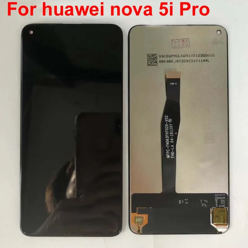 6,2" для huawei Nova 5i Pro ЖК-дисплей кодирующий преобразователь сенсорного экрана в сборе для huawei mate 30 lite SPN-AL00, SPN-TL00