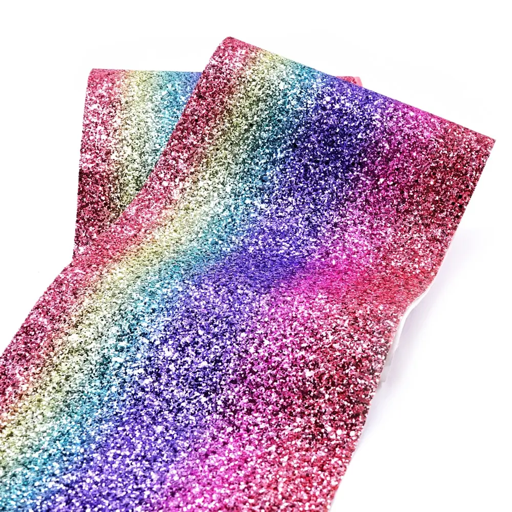 20cm*135cm leather sheets faux leather glitter pu sheets