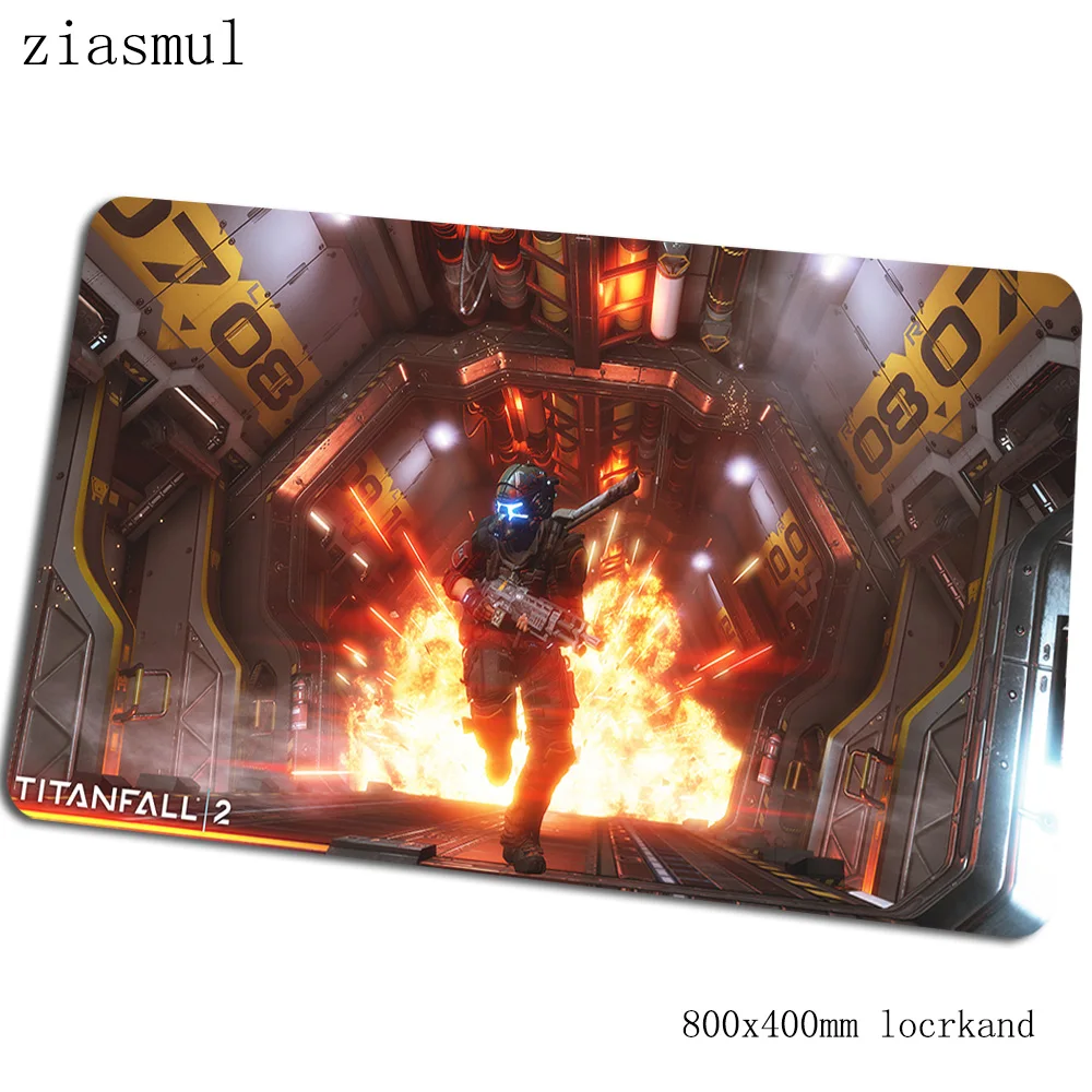 Коврик для мыши titanfall 800x400x3 мм Коврик для компьютерной мыши игровые аксессуары esports игровые коврики и чехлы игры pc gamer - Цвет: Size 800x400x3mm