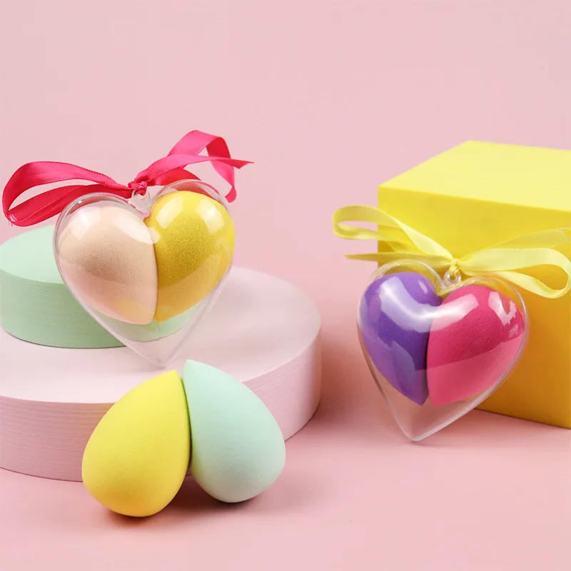 

New fashion kawaii portable travel beauty makeup egg non-latex foundation liquid repair liquid does not float powder sponge egg