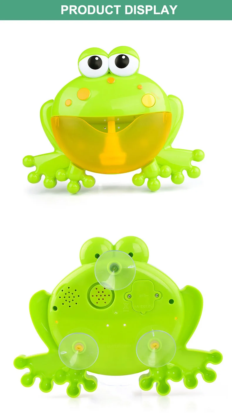 Открытый пузырь лягушка и крабы детская Ванна Игрушка устройство для мыльных пузырей ванна для купания машина для мыльных пузырей игрушки для детей с музыкальной водой игрушка