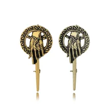 Европа и Америка последние аксессуары песня Льда и Огня сила игры Король дубинки руки Стиль Знаменитостей брошь значок Anniver