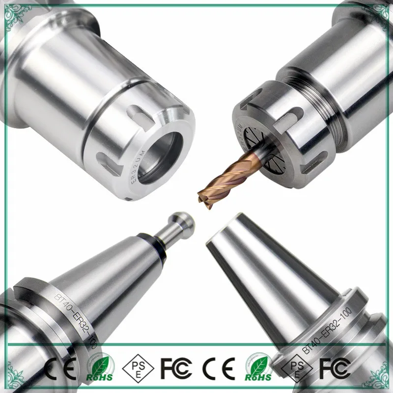 Новый шпиндель Φ BT40 ER32 ER25 ER20 ER16 70L пружинный цанговый патрон CNC ДЕРЖАТЕЛЬ