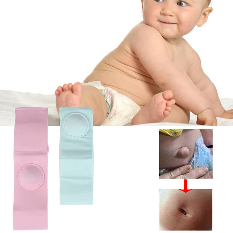 

For 0-1 Years Old Baby Children Infant Kids Umbilical Hernia Therapy Treatment Belt Breathable Bag 2pcs Elastic Cotton Strap