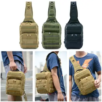 

Backpack Leisure Multifunctional Nylon Chest Pack Military Wallet Shoulder Bag Portable Climbing Sports Tactical Crossbody Bag